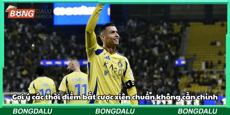 Gợi ý các thời điểm bắt cược xiên chuẩn không cần chỉnh