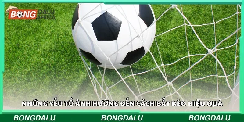 Những yếu tố ảnh hưởng đến cách bắt kèo hiệu quả